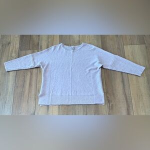 Chico's Light Pink Crewneck Sweater